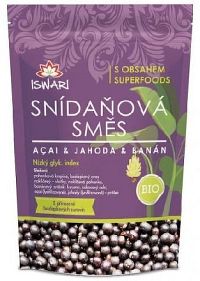 BIO Snídaňová směs acai-banán-jahoda 360g