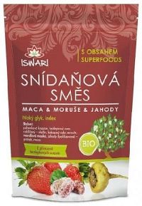 BIO Snídaňová směs maca-moruše-jahoda 360g