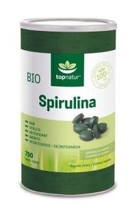 BIO Spirulina tbl.750 TOPNATUR