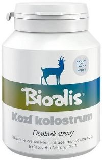 Bioalis Kozí kolostrum 120 tob.