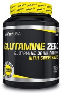 BiotechUSA Glutamine Zero 600g Peach ice tea