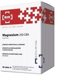 BLESK Magnesium 250 CBA tbl.60