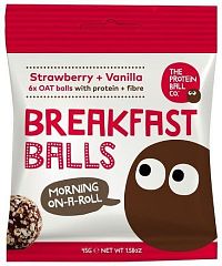 Breakfast Protein Balls 45g strawberry + vanilla