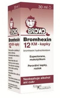 Bromhexin 12 KM-kapky por.gtt.sol.30ml