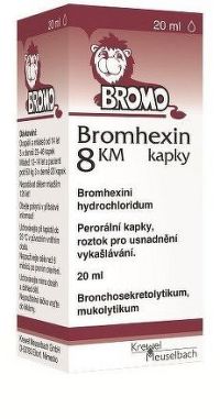 Bromhexin 8 KM kapky gtt.1x20ml 8mg/ml