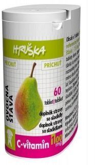 C-Vitamin 100mg - Hruška se sukralózou tbl.60