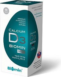 CALCIUM NEO s vit. D cps.90 Biomin