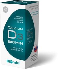 CALCIUM S VIT. D cps.30 Biomin