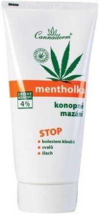 Cannaderm Mentholka konopné mazání 200g