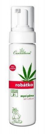 Cannaderm Robátko mycí pěna Sensitive 200ml