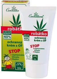Cannaderm Robátko ochranný krém s OF
