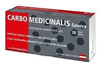 Carbo Medicinalis Sanova tbl.20