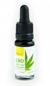 CBD Konopný olej 10 ml Wolfberry