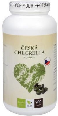 Česká chlorella se selenem tbl.900