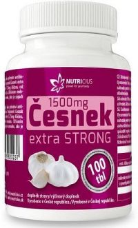 Česnek extra strong 1500mg tbl.100