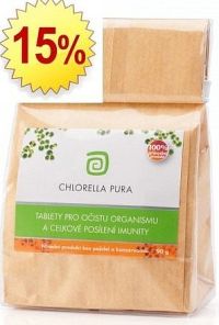 Chlorella centrum CHLORELLA PURA 90g - sáček