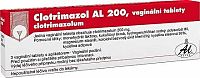 Clotrimazol AL 200 tbl.vag.3x200mg+apl.