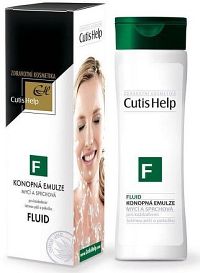 CutisHelp FLUID Konopná mycí emulze 200ml