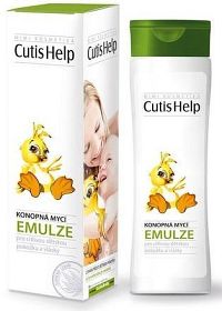 CutisHelp mimi konopná mycí emulze 200ml