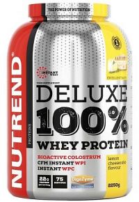 DELUXE 100% WHEY 2250 g citronový cheesecake