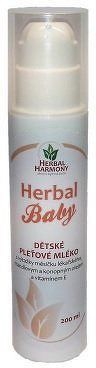Dětské pleťové mléko 200ml Herbal Harmony