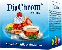 DiaChrom tbl.600 nízkokalorické sladidlo