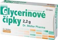 DR.MULLER Glycer.čípky 2,2g 12čípků