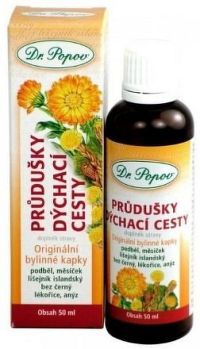 Dr.Popov Průdušky dýchací cesty 50ml