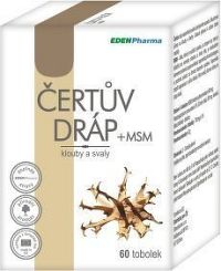 Edenpharma Čertův dráp + MSM cps.60