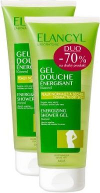 ELANCYL Energizující sprchový gel 200ml DUO