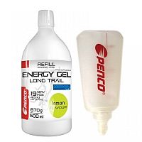 ENERGY GEL LONG TRAIL REFILL + SOFT FLASK Citron