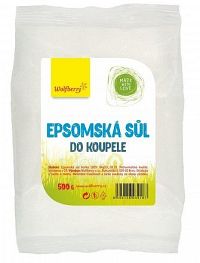 Epsomská sůl do koupele 500 g Wolfberry