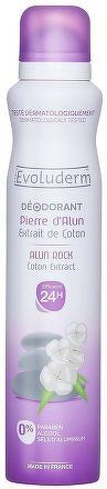 EVD DEODORANT ALUN/COTON 200ml