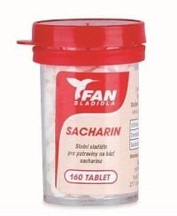 Fan sladidlo Sacharin 10g/160 tablet