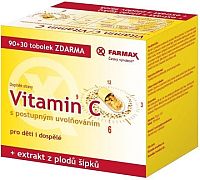 Farmax Vitamin C postup.uvol. tob. 90+30