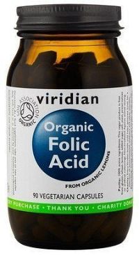 Folic Acid 90 kapslí Organic