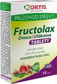 Fructolax Ovoce&Vláknina TABLETY tbl.15