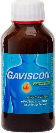 Gaviscon liquid peppermint por.sus. 1x150ml