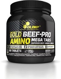 Gold Beef Pro Amino, 300 kapslí, Olimp