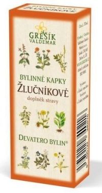 Grešík kapky Žlučníkové 50ml Devatero bylin