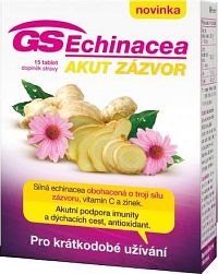 GS Echinacea Akut zázvor tbl. 15