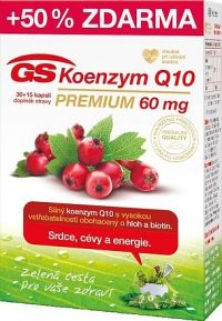 GS Koenzym Q10 60mg Premium cps. 30+15