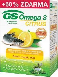 GS Omega 3 Citrus cps. 60+30