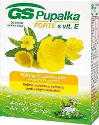 GS Pupalka Forte s vitaminem E cps.30