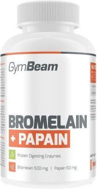 GymBeam Bromelain Papain 90 kaps