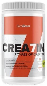 GymBeam Crea7in 300 g lemon lime