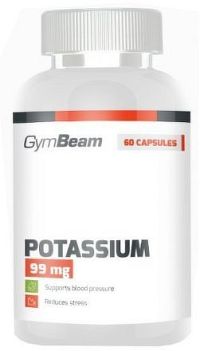 GymBeam Potassium unflavored - 60 kaps