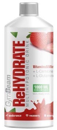 GymBeam ReHydrate 1000 ml strawberry
