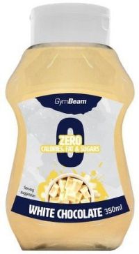 GymBeam White Chocolate white chocolate - 350 ml