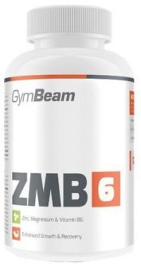 GymBeam ZMB6 unflavored - 120 kaps